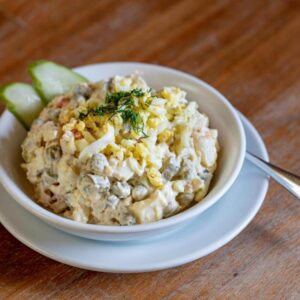 Olivie Salad (A Russian style Potato salad)